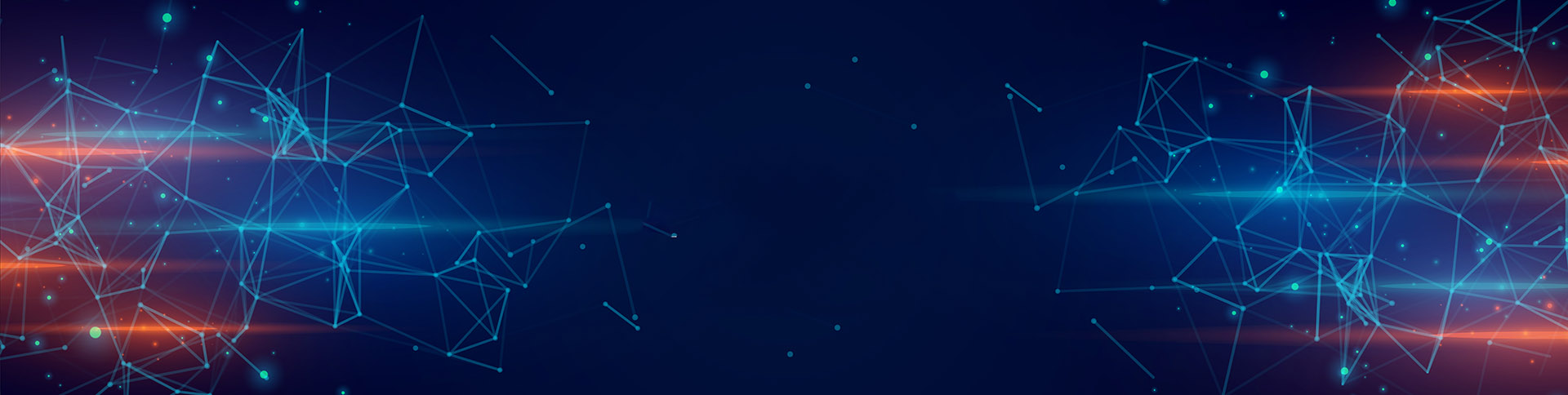 digital backend technology concept particle background design